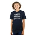 thumbnail image 1 of Promoted Grandma Announcement Cute Women's Plus Size Graphic Tee Brisco Brands 3X, 1 of 5