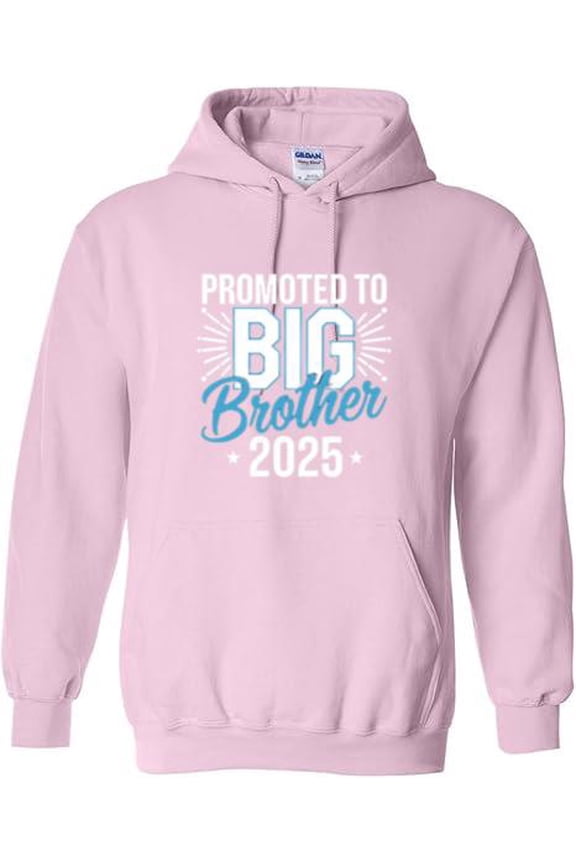 Promoted To Big Brother 2025 Future Older Sibling Family Graphic Hoodie, up to size 5XL