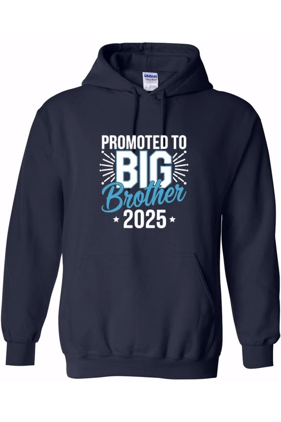 Promoted To Big Brother 2025 Future Older Sibling Family Graphic Hoodie, up to size 5XL