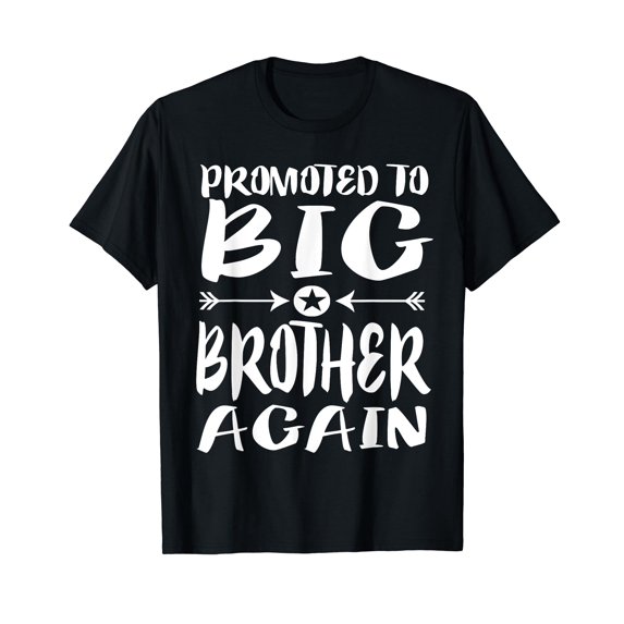 Promoted To Big Brother Again Older Brothers Gift T-Shirt