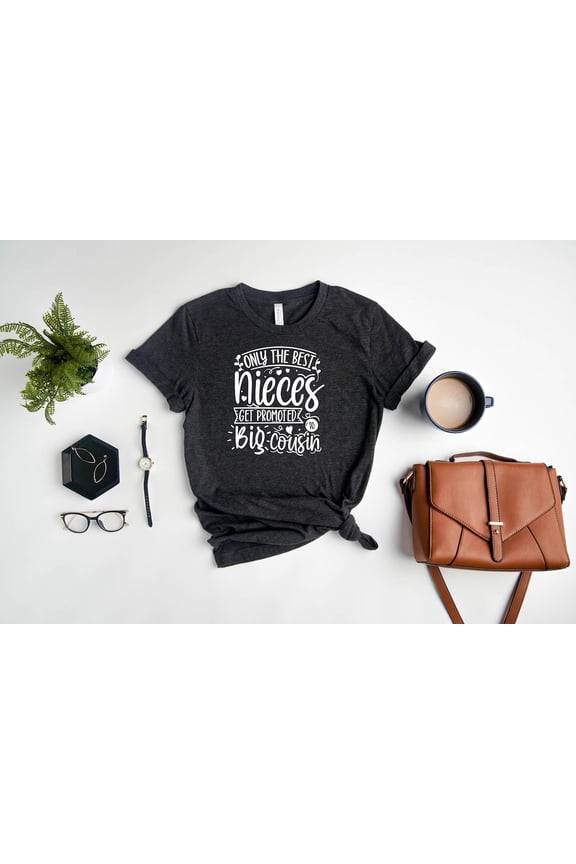 Promoted To Big Cousin T-Shirt, Niece Gift All Size S-5Xl