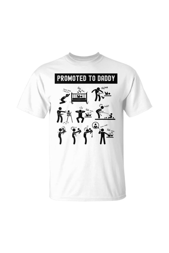 Promoted To Daddy Baby For New Daddy 2024 TShirt
