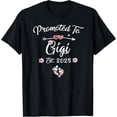 thumbnail image 1 of Promoted To Gigi 2025 Mothers Day First Time Mom Pregnancy T-Shirt Unisex S-5XL Hot Trending Shirt, Vintage Birthday Gift, 1 of 2