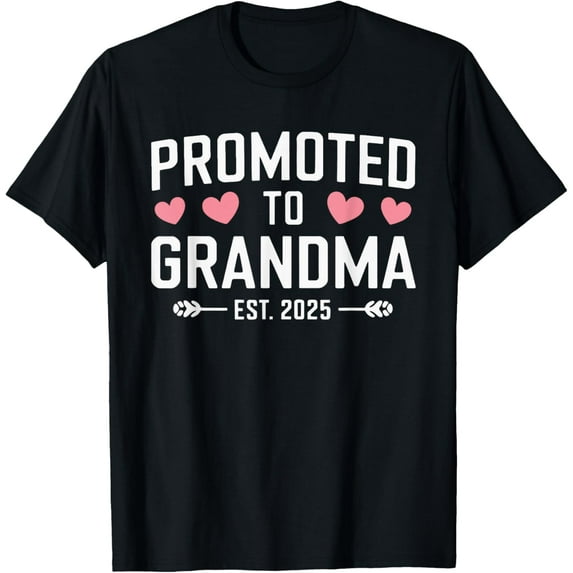Promoted To Grandma Est. 2025 T-Shirt