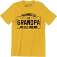 thumbnail image 1 of Promoted To Grandpa 2019 Best Grandfather Men's Papa Gift T-Shirt, 1 of 4