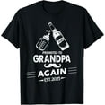 thumbnail image 1 of Promoted To Grandpa Again 2025 Pregnancy Announcement T-Shirt, 1 of 4