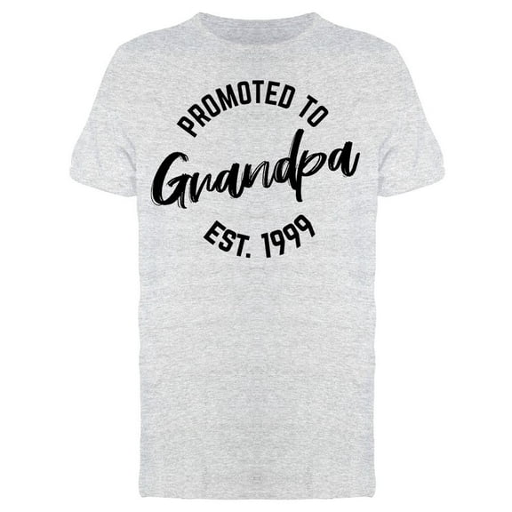 Promoted To Grandpa Est. 1999 Men's T-shirt
