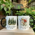 Promoted To Grandparents 2025 Mug Set, 2025 Baby Announcement Gifts for