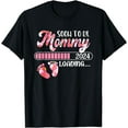 thumbnail image 1 of Promoted To Mommy Est. 2024 New Mom First Mommy T-Shirt, 1 of 4