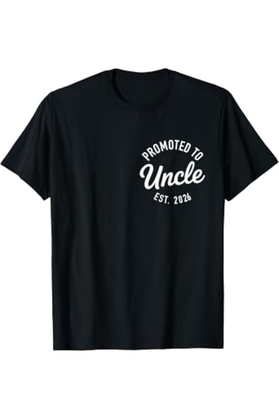 Promoted To Uncle 2026 T-Shirt