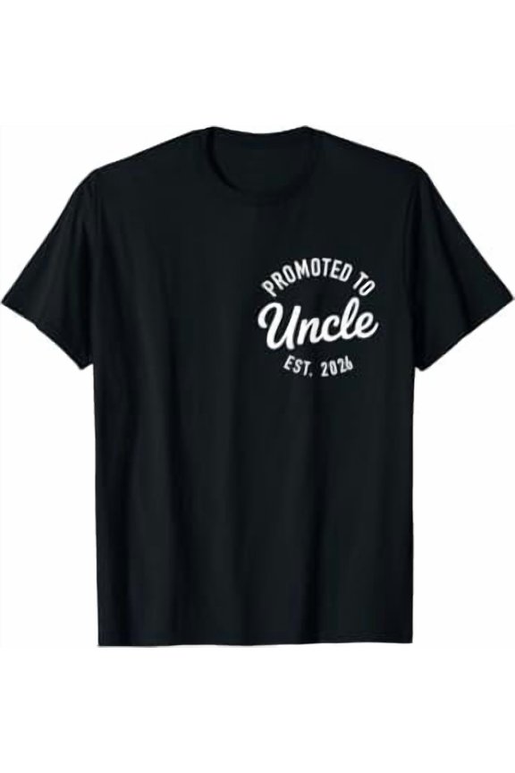 Promoted To Uncle 2026 T-Shirt