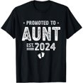 thumbnail image 1 of Promoted to Aunt 2024 Soon To Be Aunt T-Shirt, 1 of 2
