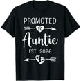 thumbnail image 1 of Promoted to Auntie 2026 T-Shirt Shirts, 1 of 3