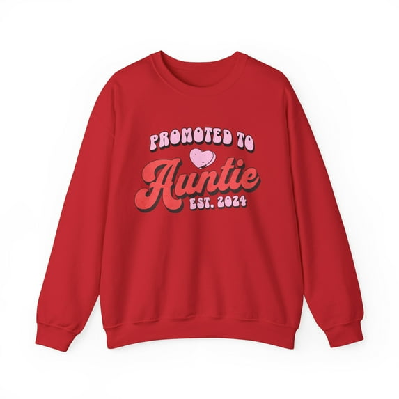 Promoted to Auntie Sweatshirt, Aunite Established 2024
