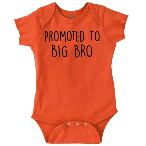 Promoted to Big Brother Announcement Bodysuit Jumper Boys Infant Baby Brisco Brands 12M