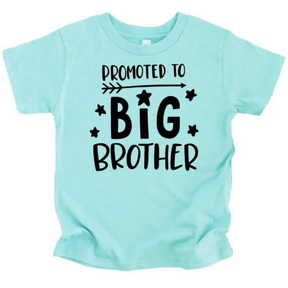 Promoted to Big Brother Announcement Shirt for Sibling Brother Big Brother Shirt Chill Short Sleeve Shirt