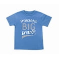 thumbnail image 1 of Promoted to Big Brother T-shirt T Shirt for Soon to be Older Sibling Toddler Boys Tee Blue (5T), 1 of 5