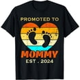 thumbnail image 1 of Promoted to Mommy Est 2024 New Mom First Time To Be Mommy T-Shirt, 1 of 4
