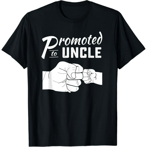 Promoted to Uncle baby announcement 2025 T-Shirt