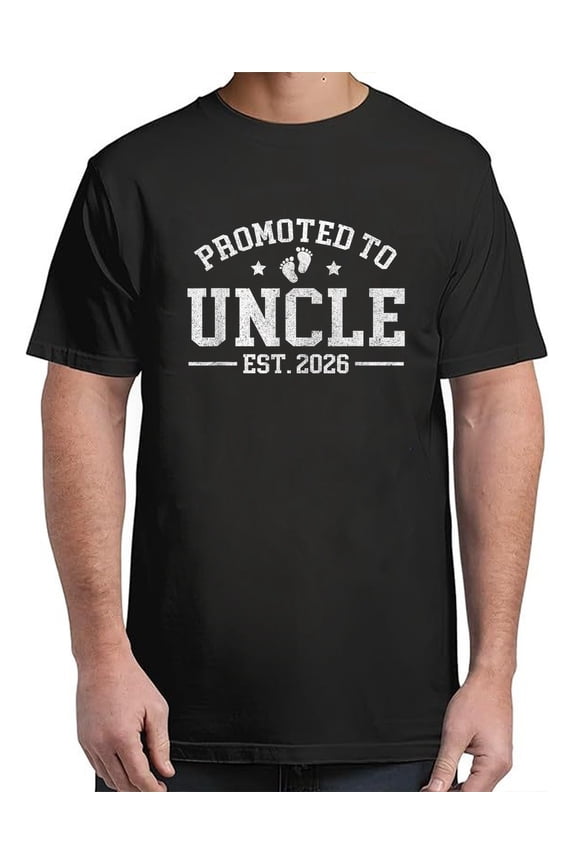 Promoted to Uncle est. 2026 Baby Announcement for Uncle For new T-Shirt
