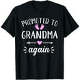 thumbnail image 1 of Promoted to grandma again T-Shirt, 1 of 4