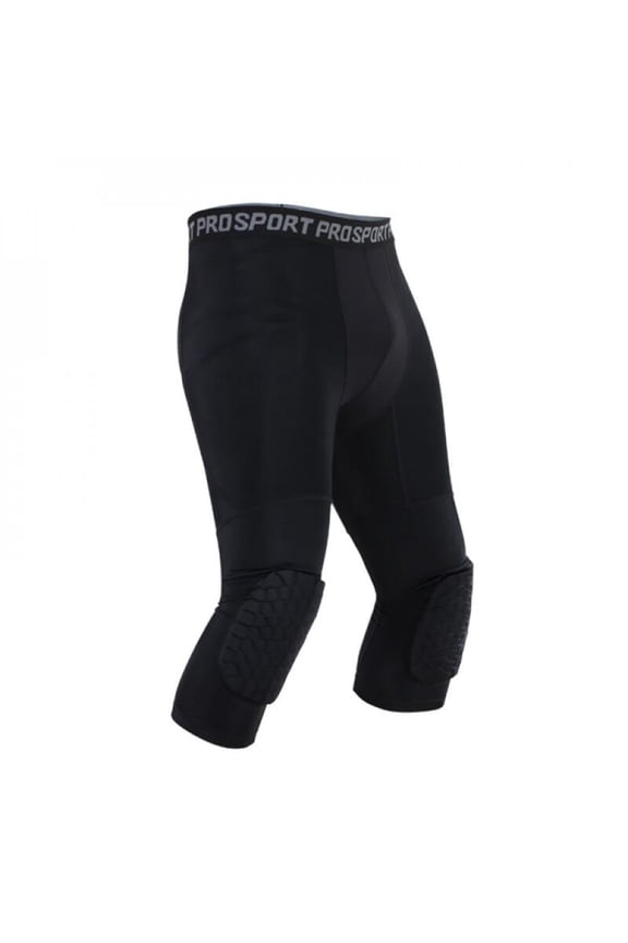 Promotion! Basketball Pants with Knee Pads Basic Leggings Sports Protector Gear Men Tights