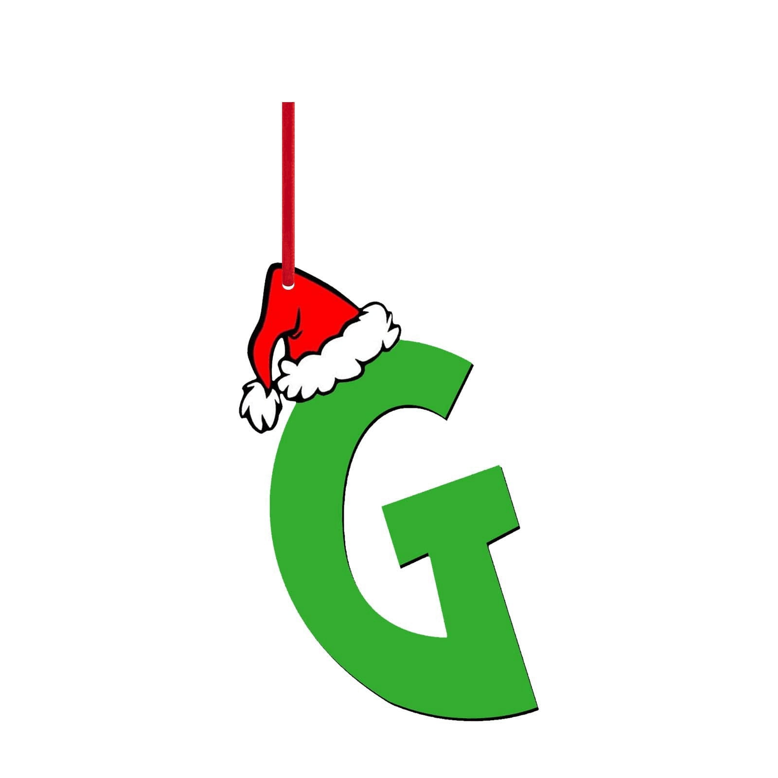 Promotion! Christmas Decoration Pendant Letter Cartoon Christmas Tree