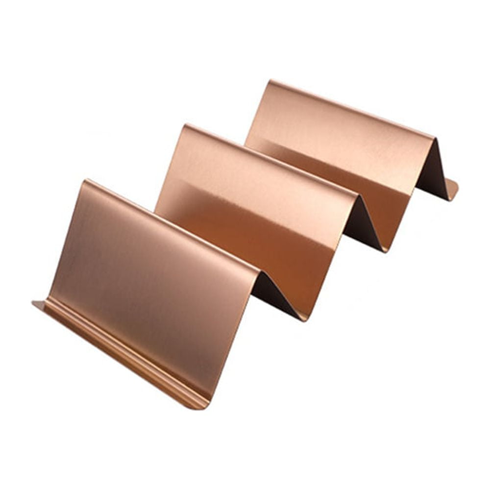 Promotion Clearance 10 Inch Wave Shape Stainless Steel Taco Holders ...