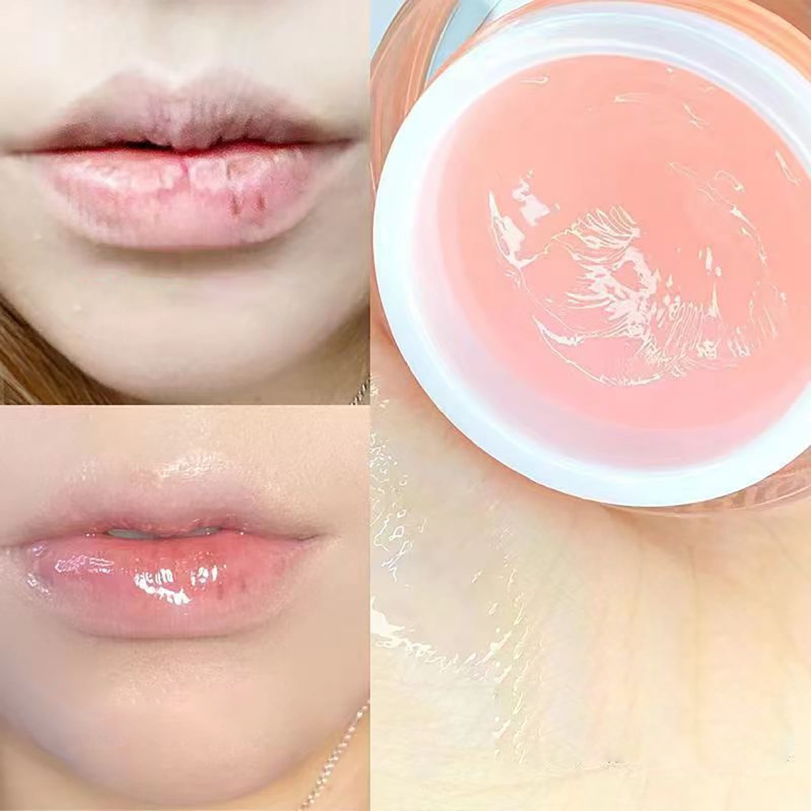 Promotion Clearance Sale! MNIYUEA Peach Lip Sleeping Lip Overnight For
