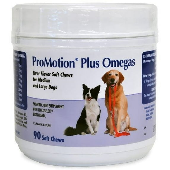 Promotion Plus Omegas Soft Chews Medium Large Dogs (90 ct)