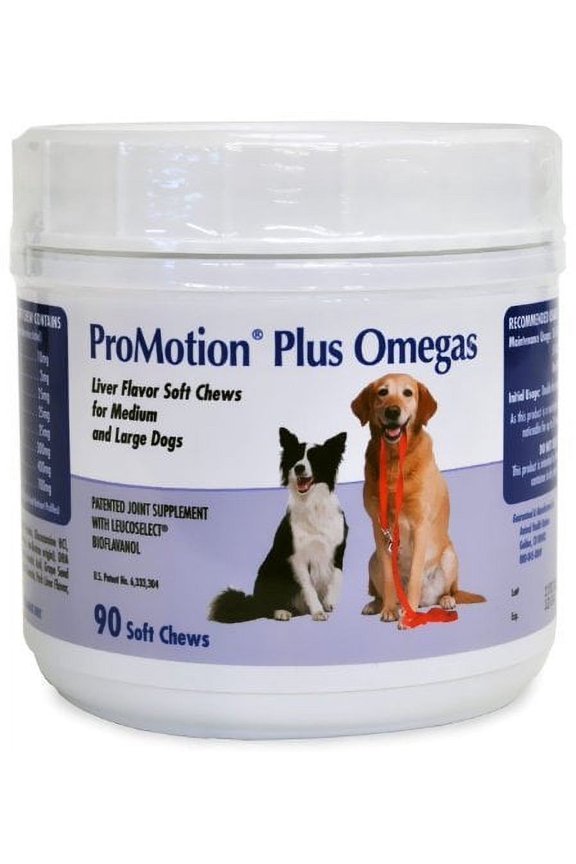 Promotion Plus Omegas Soft Chews Medium Large Dogs (90 ct)