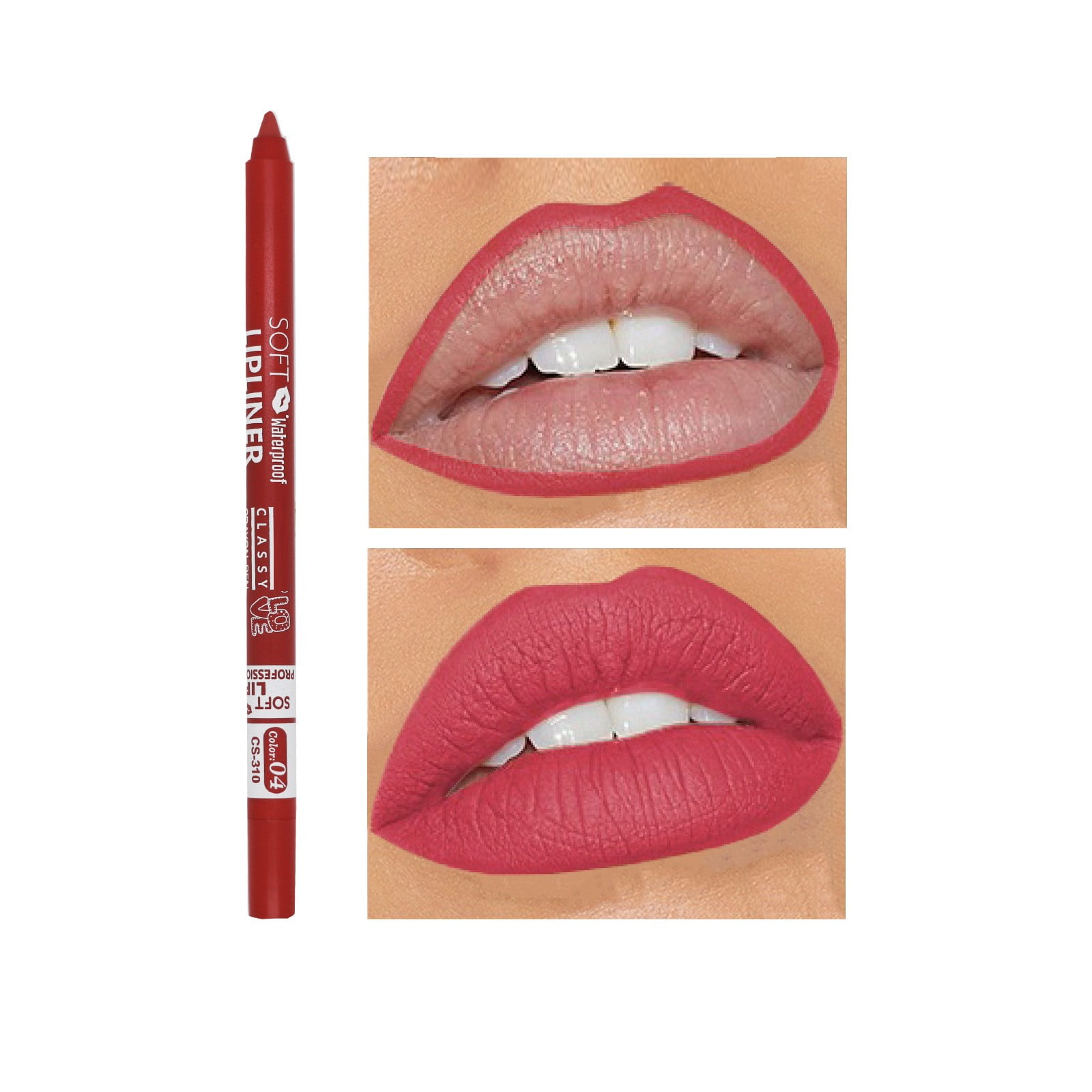 🌸Promotion Sale! 20 Color Non Stick Cup Ma Tte Lipliner Lipstick Is Not