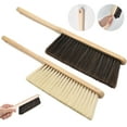 thumbnail image 1 of Promotion Sale! Aonity 2 Sofa Bed Cleaning Brushes， Hand Sweep Dust Soft Brush with Wooden Handle Cleaning Brush Suitable for Beds Sofas Furniture Clothes and Car Holes on The Handle for Hanging, 1 of 7