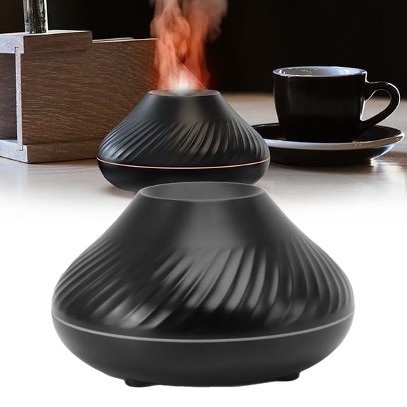 Promotion Sale! Huayishang Humidifier Humidifier Aroma Diffuser Night Light Portable Auto Power Off, Household Humidifier Clearance Sale Black
