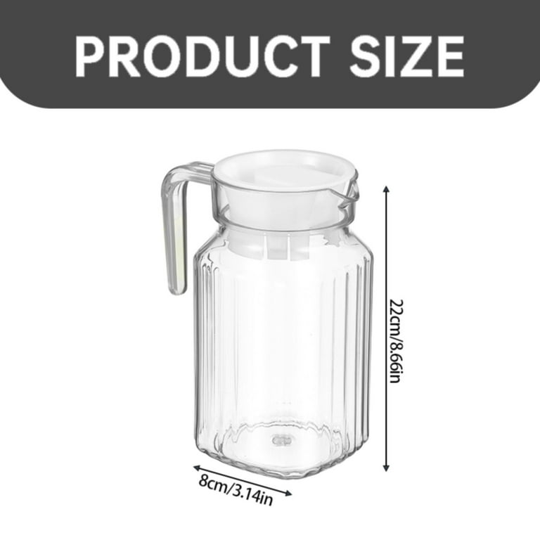 Promotion Sale! Kitchen Cups 2 Pcs Pot Beverage Carafe Plastic 