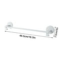 thumbnail image 1 of Promotion Sale! Nomeni Fixed Clip Towel Rack for Kitchen, Bathroom, Laundry, Wall Mount, Organizer Towel Holder Clearance Sale White, 1 of 2
