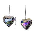 thumbnail image 1 of Promotion Sale! Nomeni Household Pendant 2Pcs Crystal Heart Suncatchers Crystal Wind Chimes Outdoor K9 Glass Color Crystal Suncatcher Window Pendant for Decoration Clearance Sale Clear, 1 of 8