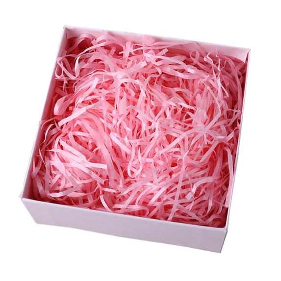 Promotion Sale! Nomeni Household Pendant Diy 100 Grams Shredded Raffia Paper, Ideal for Gift Decoration Clearance Sale Pink