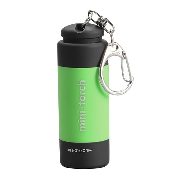 1*Flashlight Clearance! Nomeni Mini-Torch 0.3W 25Lum Usb Rechargeable Led Torch Night Flashlight Keychain, Apartment Essentials Promotion Sale! Green
