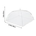 thumbnail image 1 of Promotion Sale! Nomeni Stainless Steel Bowl Large Pop-Up Mesh Screen Food Cover Umbrella Tents Outdoor Picnic Food Covers Clearance Sale White, 1 of 2
