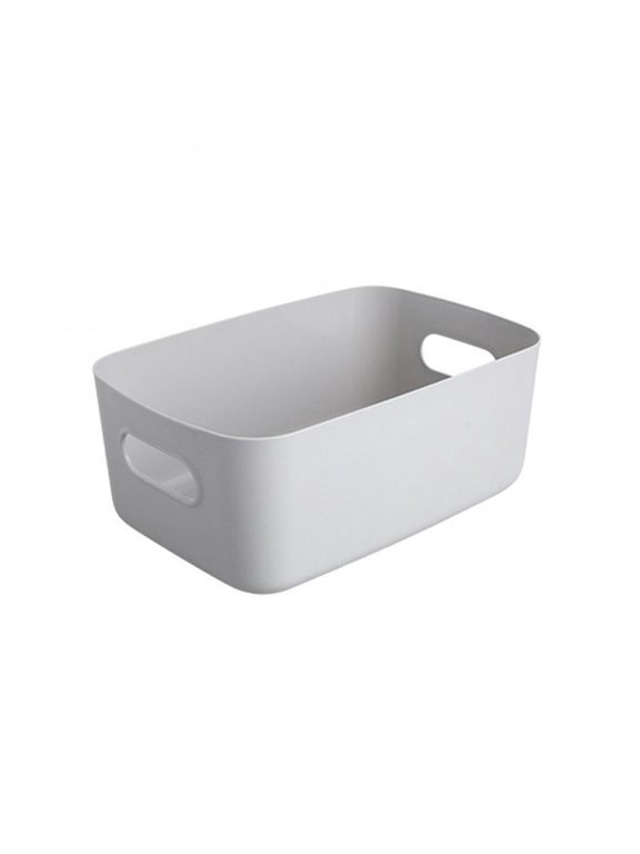 Promotion!Storage Basket Makeup Box Storage Organizer Desktop Snack Storage Box Plastic Cosmetic Storage Box