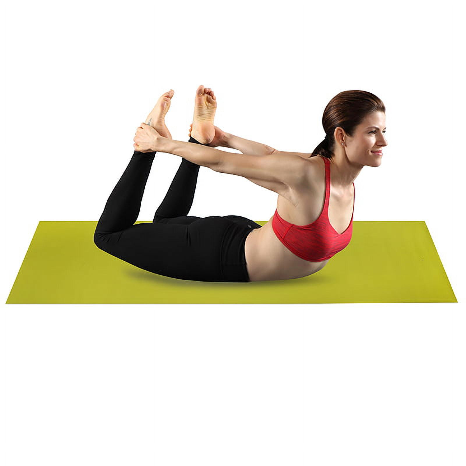 Promotion clearance Non Slip Folding Yoga Exercise Mat Thick Gym Fitness Mat Pilates Outdoor Indoor Training Gym Exercise Fitness Carpet Beige
