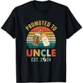 thumbnail image 1 of Promotion to Uncle Est 2030 Vintage New Uncle Father's Day T-shirt Men's Day T-shirt Men's Day T-shirt Ladies, 1 of 4