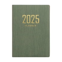 Promotional Sales! Notebook for Recording, Hilingoto 2025 A7 Daily Planner Notebook Military Green, (1X Notebook)