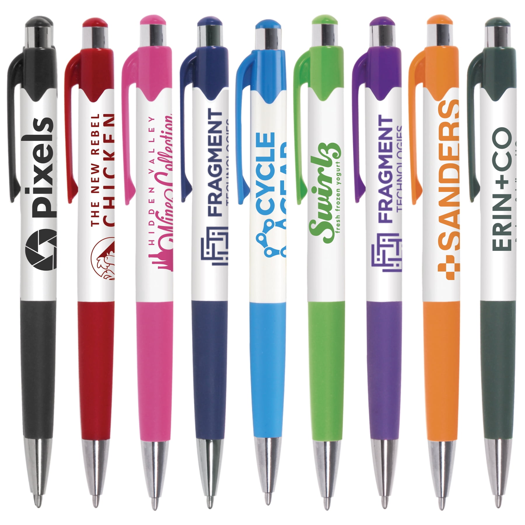 Promotional Smoothy Pen Printed with Your Logo, Info or Text in 1 Color - 250 QTY