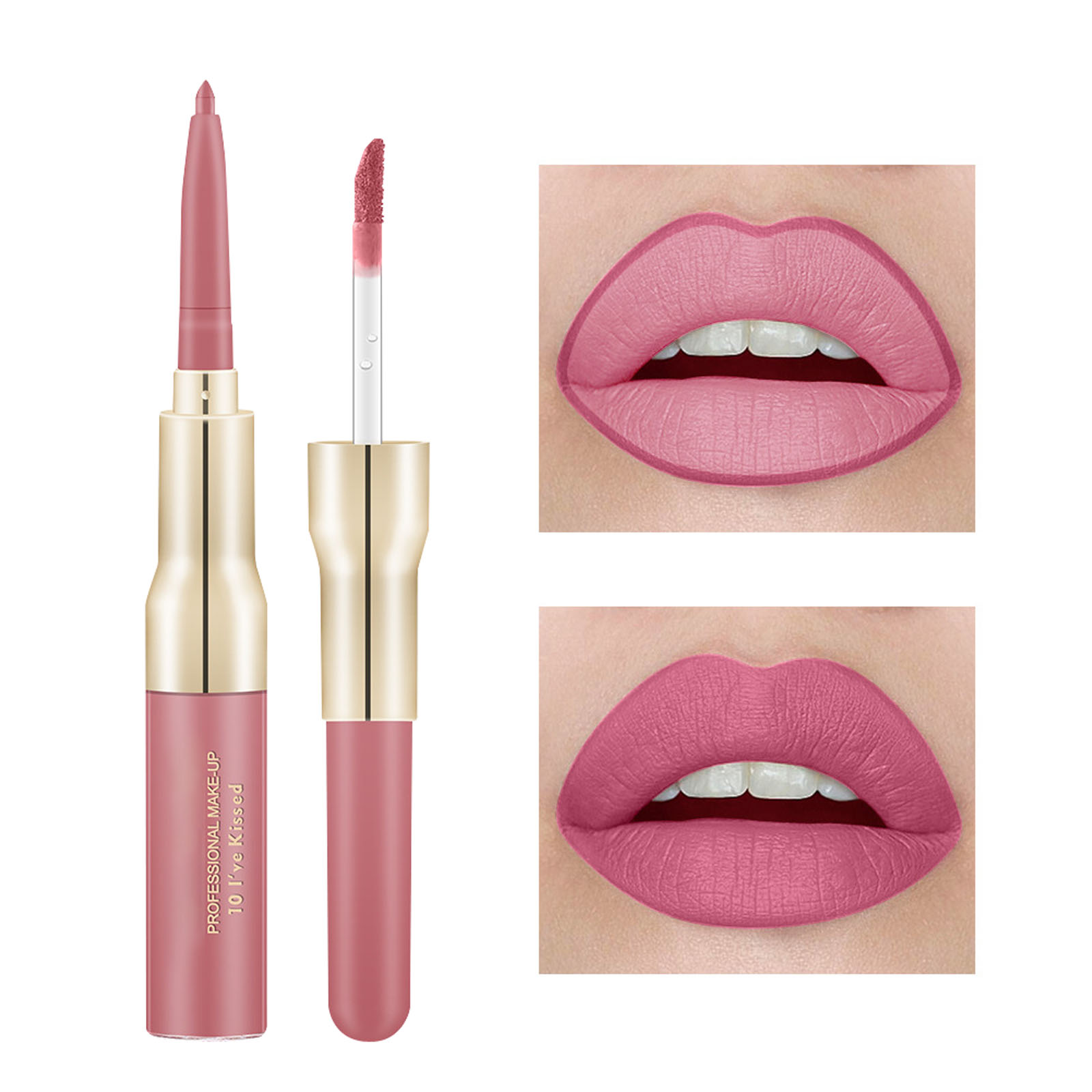 Promotions！ DoubleEnded Lip Gloss and Lip Liner B 10 (The Product Is