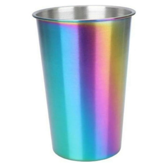 Promotions! Ins Industry Style 304 Stainless Steel Mug Spray Paint Beer Cup Cold Water Drinks Cup Household Office Use Gargle Cup Teacups