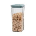 thumbnail image 1 of Off Promotions!Kitchen Organization Airtight Food Storage Containers Set With Lids Plastic Pantry Canisters For Cereal Flour And Sugar 600ml Gadgets Green Deals!, 1 of 7