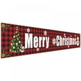 thumbnail image 1 of Promotions! Merry Christmas Banner Decoration For Garden Walls Fences Durable Yard Decoration Christmas Happy New Year Banner Xmas Decor, 1 of 6