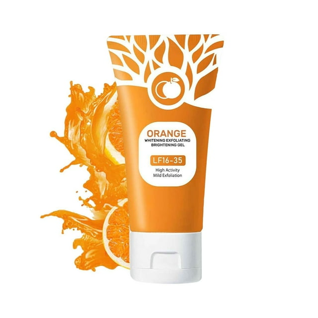 Promotions！ Orange Enzyme Exfoliating Gel Facial Deep Cleansing